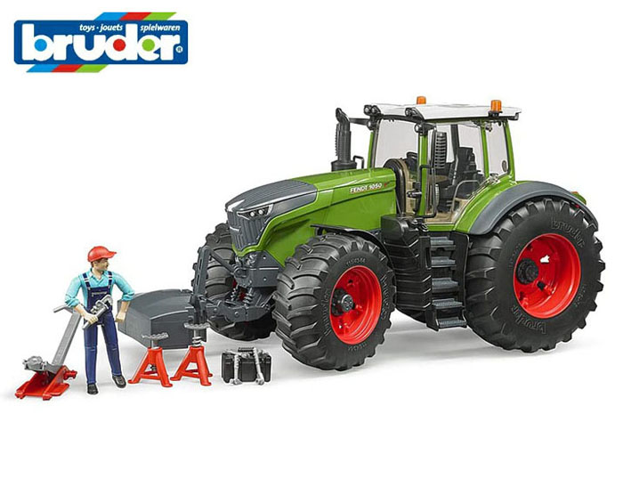 P 安心の正規品 ブルーダー Fendt 1050 Varioトラクター 整備士フィギュア付き Bruder Srmdelhi Org