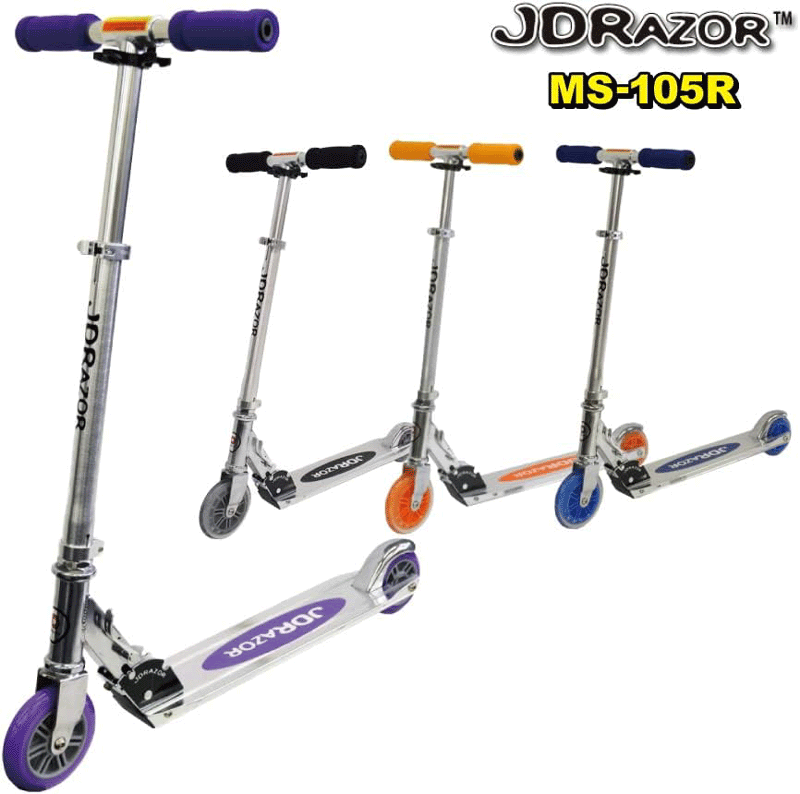 JD RAZOR MS-105R【送料無料（北海道・沖縄を除く）】ジェーディーレーザー キックボード キックスクーター キックスケーター スケート キッズ　JDレーザー