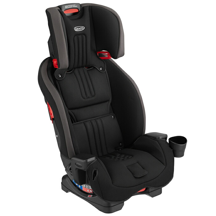 グレコマイルストーンGBミッドナイトストーム(BK)【GRACO】チャイルドシートシートベルト固定