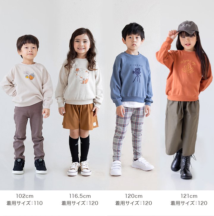 再入荷/予約販売! ゆうパケ送料無料 子供服 トレーナー 男の子 女の子 ユニ キッズ ベビー服 スウェット 綿100% 裏毛 おもしろ ゆるかわ  イラスト プリント ビッグシルエット 春 秋 冬 秋服 chil2 トップス 80 90 100 110 120 130 140cm M便 1