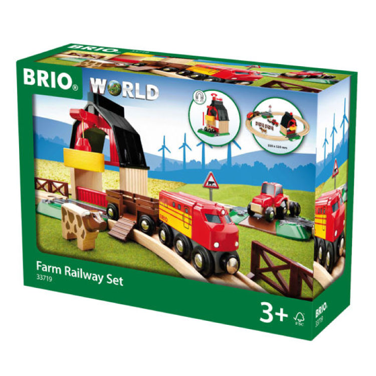 楽天市場】BRIO クラシックDXレールセット木のおもちゃ 知育玩具