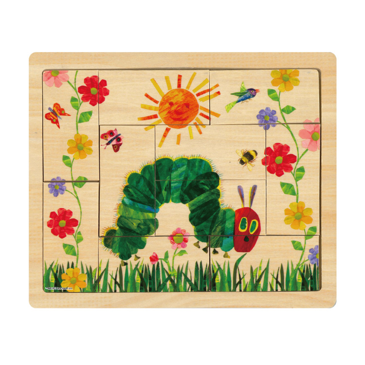 楽天市場】木製パズル はらぺこあおむし (1個までネコポス可能)絵本/10