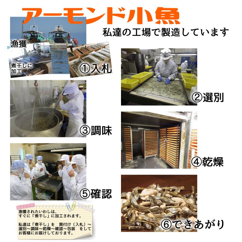 当店オススメ アーモンド小魚 330g 10袋 工房直送 送料無料 日毎夜毎生活おさかな依存癖 お八つ お手持ち部分 Epa Dha ヘルシースナッ キング アーモンドうろくず Vned Org