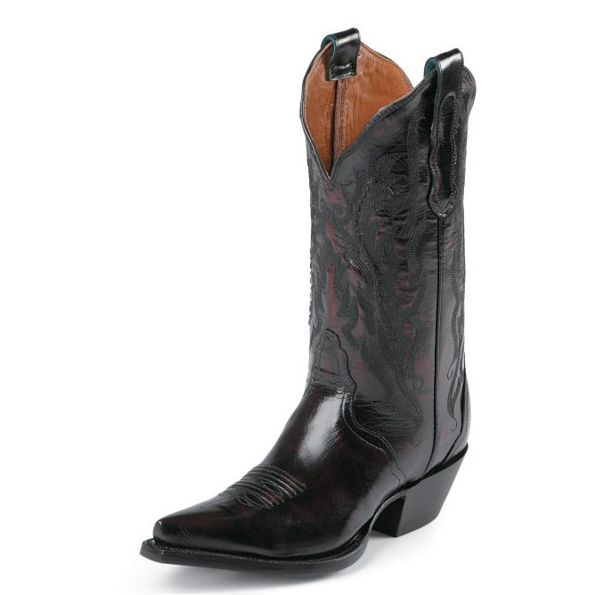 【7/ONL4018】 ノコナ NOCONA　ブラックチェリー　ウエスタンブーツ