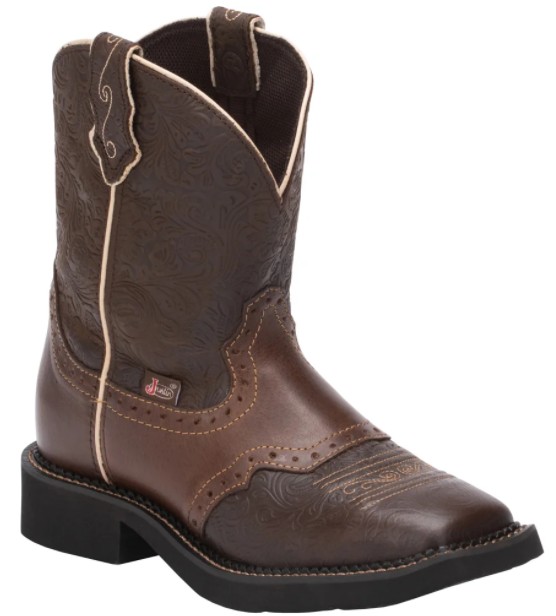 ジャスティン　ウエスタンブーツ 7 B 楽天市場】L2937 ジャスティン JUSTIN JESSE BROWN 花柄刺繍