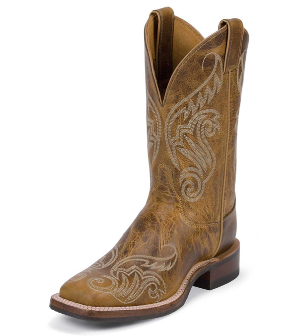 楽天市場】L2937 ジャスティン JUSTIN JESSE BROWN 花柄刺繍