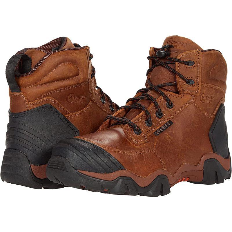 チペワメンズ　chippewa　AE5003　クロス　テレイン6インチ　コンポジットトゥー　レースアップ　ワークブーツ　（幅広）