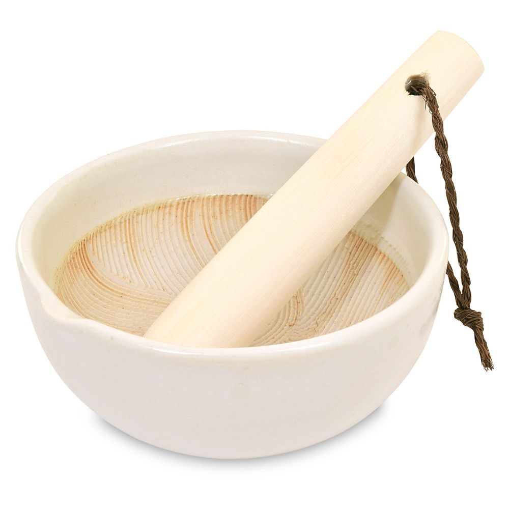 食器 日本製 おしゃれ すり鉢 すりこ木 セット 波紋すり鉢 白 大 すりばち すりこぎ とろろ すりごま 離乳食 和食器 国産 陶磁器 美濃焼 器 磁器 陶器 引出物 贈り物 お祝い プレゼント ギフト 安価