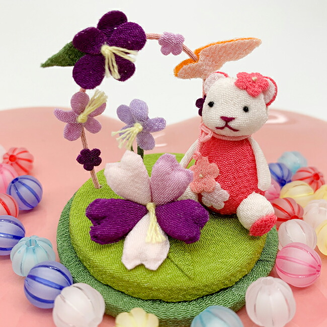 くまと季節の花シリーズ すみれ Educaps Com Br