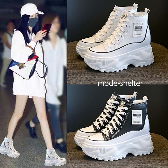 レディース スニーカー 22cm 厚底スニーカー 24.5cm ウェッジ 黒 24cm ウェッジソール 白 ヒール 厚底 23.5cm 21.5cm 23cm インヒール スニーカー 小さいサイズ 22.5cm