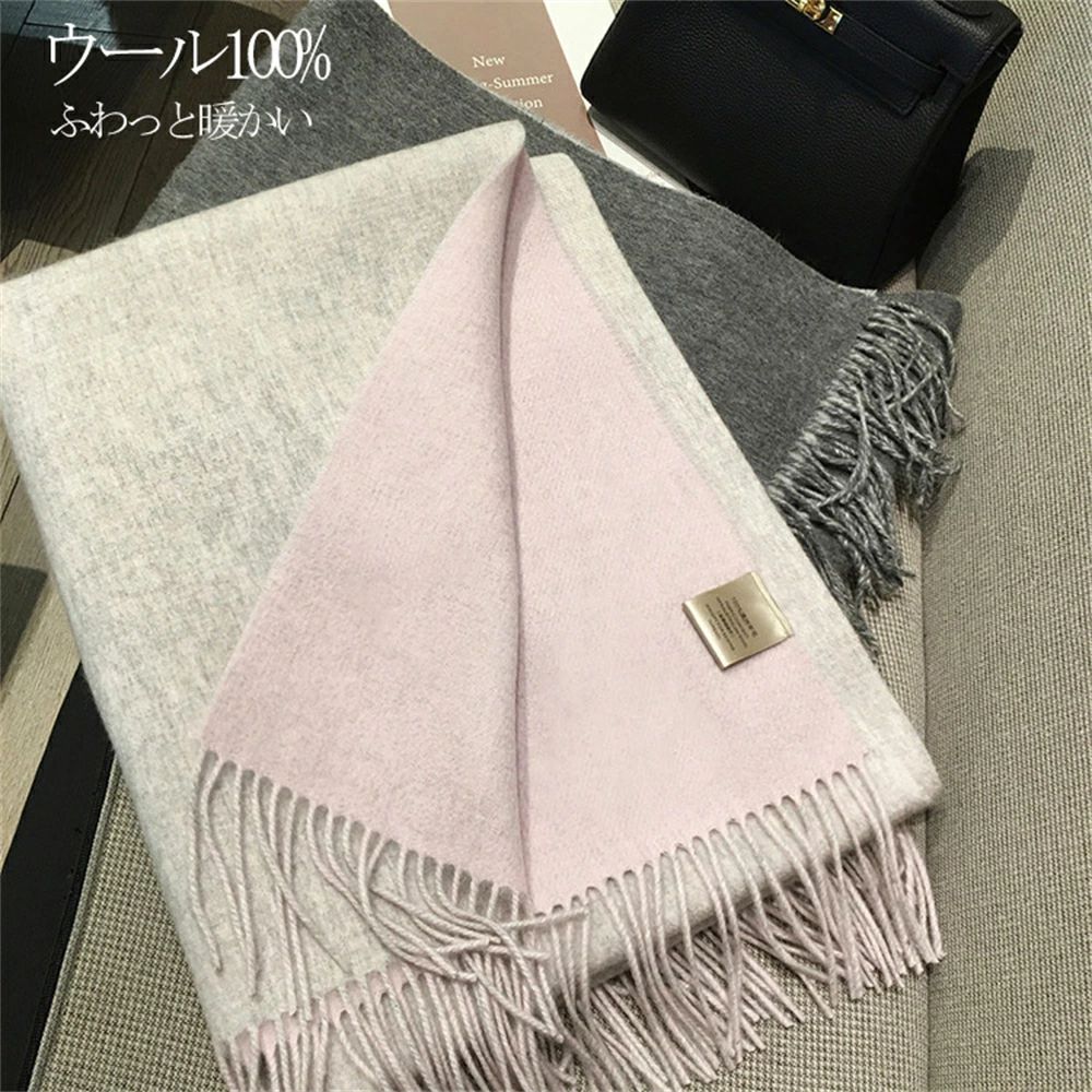 おしゃれ 高品質 高級感 上品 贈り物 大人 通学 通勤 アウトドア 男女兼用 ギフト ブランケット兼用 暖かい ふわっと 超厚手 大判ストール カシミヤタッチ ウール100% レディース スカーフ マフラー ショール
