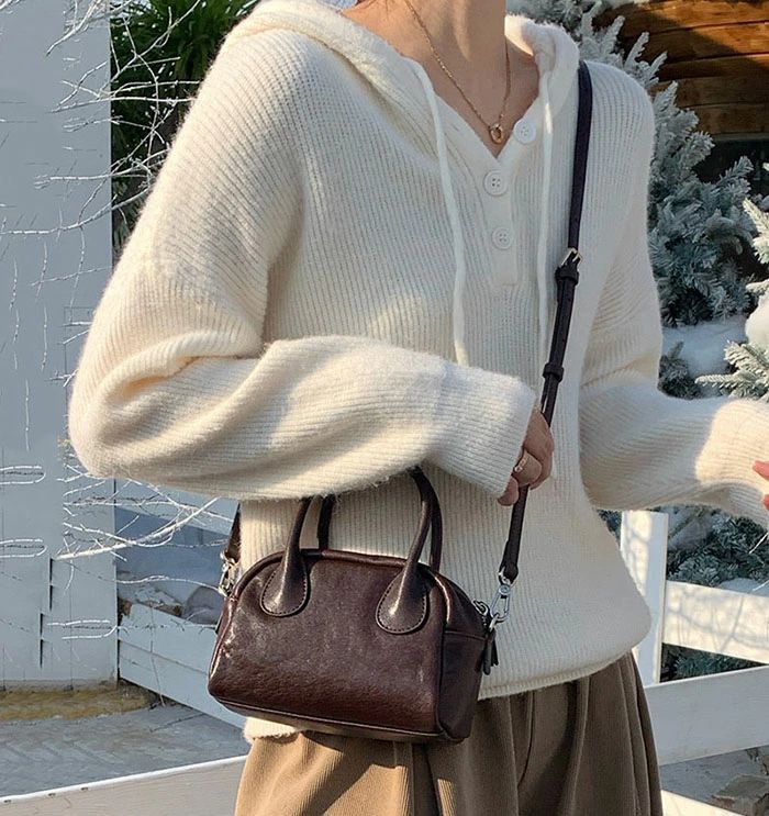 お仕事 カジュアル 柔らか 入 通勤バッグ かばん ミニボストン 牛革 鞄 肩掛け 大人 小さめ ボストンバッグ レザー 斜めがけ 2way ショルダーバッグ レディース 本革 ハンドバッグ|アレコレライフ