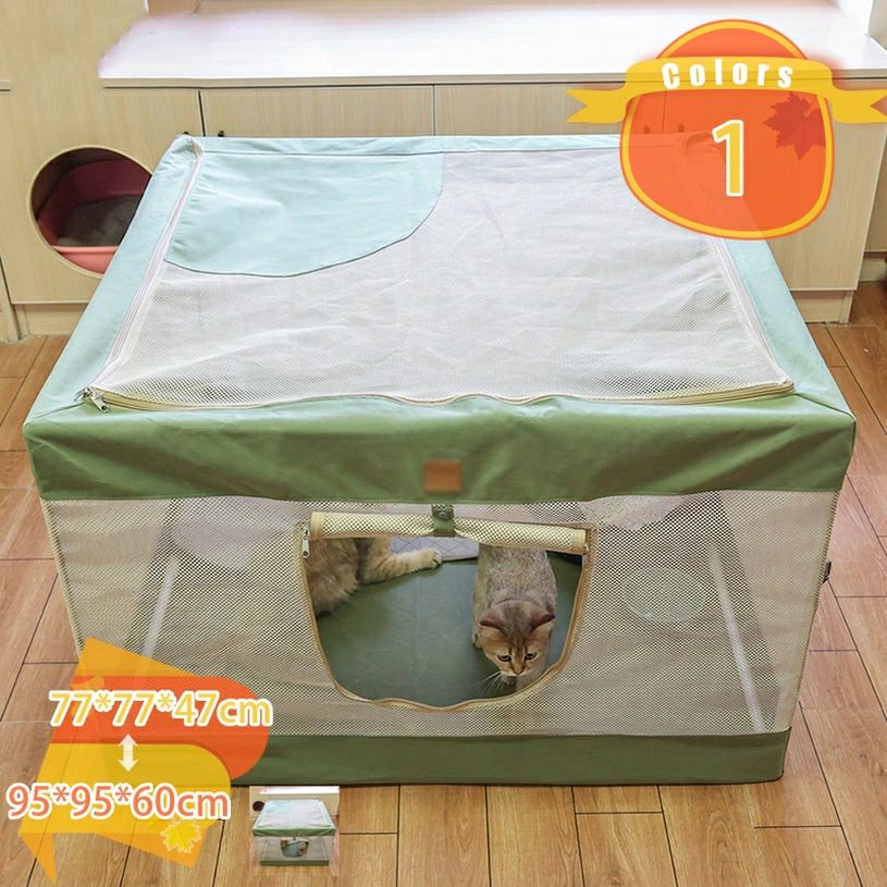 犬/猫用伏せ篭 愛玩動物天幕 雨合羽 通気性 愛玩動物住み処 室内 アウトドア ホンブルグ帽クレート 愛玩動物 猫の生みおとす室 中型犬 - 小型犬 柴犬 お出かけ機材 パウダーコンパクト 犬猫兼用 メッシュ倶楽部 矩形 折りたたみ 愛玩動物倶楽部