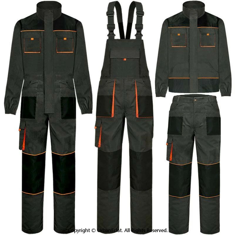 作業服 メンズ つなぎ ポリエステル混紡 オールインワン 通気性 カジュアル 自動車整備 ワークウェア 多ポケット 工場作業 高耐久 ユニフォーム