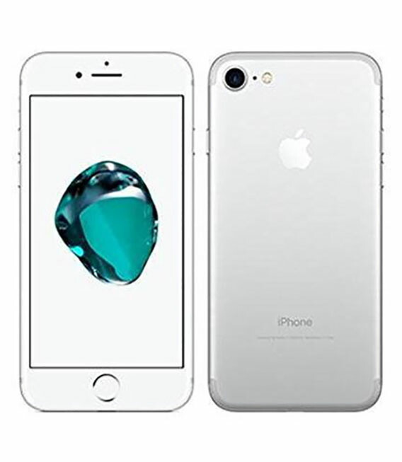 【お買い出しﾏﾗｿﾝﾎﾟｲﾝﾄUP】【持続済み品】【中古美品】Apple アップル iPhone7 32GB しろがね色  sim無償性    【貨物輸送無料】
