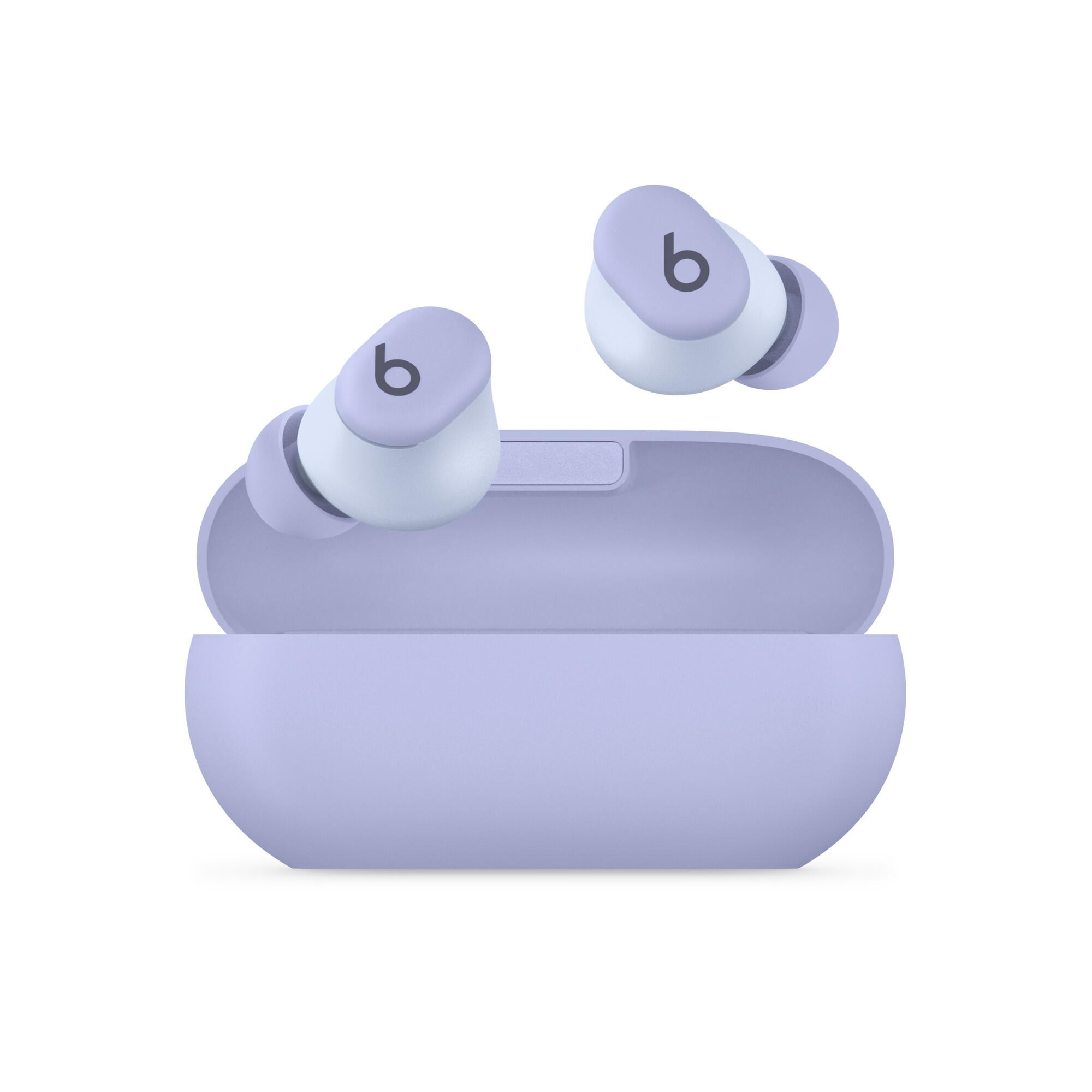 【お買い出しﾏﾗｿﾝﾎﾟｲﾝﾄUP】【新品未開封・1年引き受ける付き添い人】Beats Solo Buds Bluetooth・ビーツ・ワイヤレスイヤフォン ・ アークティックパープル  apple アップル android iphone アイフォン usb type-c高声遣い スマホ 申し受ける 重低音部  ブルートゥース【貨物輸送無料】