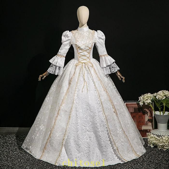 期間限定5%クーポン ドレス カラードレス 西洋ドレス レディース 女性 貴族 油絵風 お姫様 衣装 ロング 宮廷 王族服 お嬢様 舞台衣装 復古 ジュリエット ヨーロッパ ステージ衣装 オペラ声楽 撮影 ロングドレス 貴族ドレス chitose1|激安ショップ チトセ