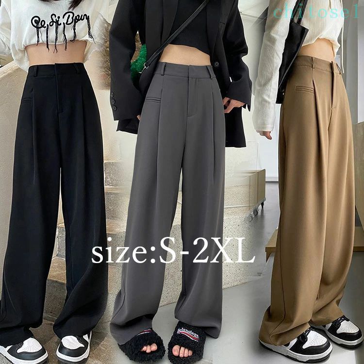 期間限定5%クーポン レディース レディースズボン スラックス ガウチョパンツ 40代 30代 chitose1 50代 20代 ロングパンツ ロングズボン 通勤 OL 韓国風 きれいめ ゆったり 長ズボン 長パンツ