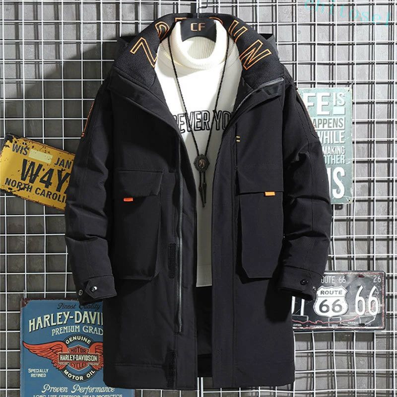 ベンチコート メンズ ダウンジャケット 分厚い 防寒保温 ロングコート 極暖 冬服 無地 ハイネック 通勤通学 ブルゾン スポーツ 軽量 おしゃれ 中綿ジャケット