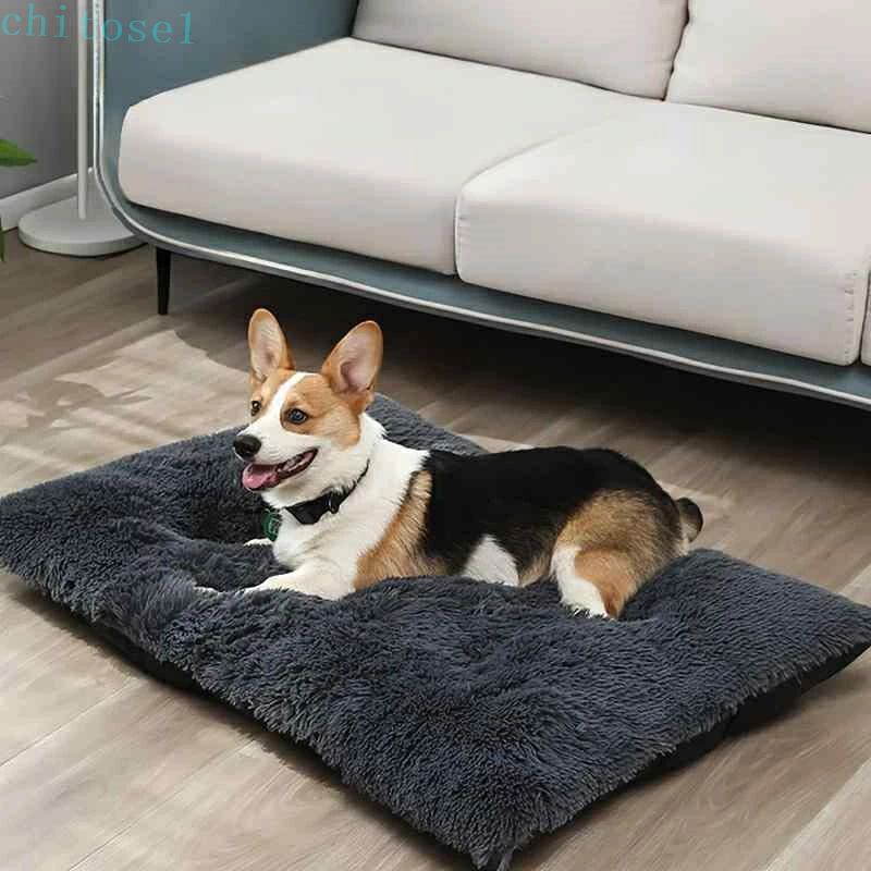 ペットクッション 猫 犬 ペットベッド 角型 丸洗い 犬ベッド 猫ベッド ふわふわ もふもふ 暖かい 洗える