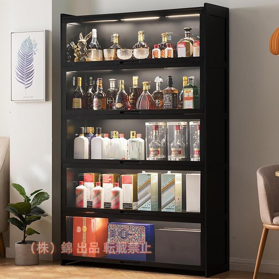 楽天市場】DOPPELGANGER(R) リカーラック お酒収納庫 DDS583-BK 幅580
