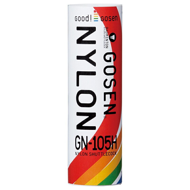 ゴーセン(GOSEN)GN-105H バドミントンナイロンシャトルコック