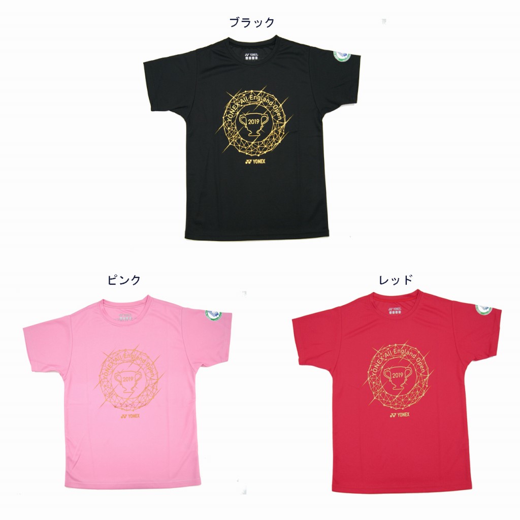 正規激安 ヨネックス オールイングランドオープン2019記念レディースＴシャツ YOB19111 2019SS 2019最新 2019春夏  16dana.ba