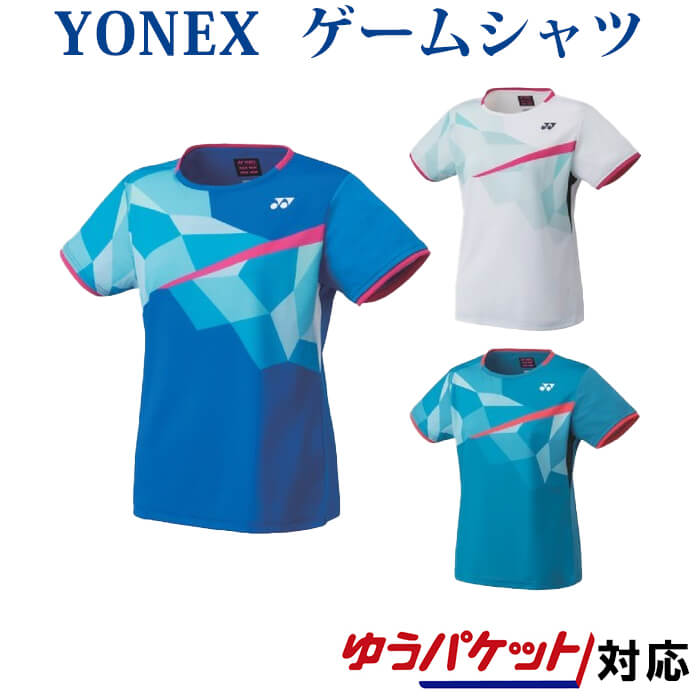 YONEX バドミントンシャツ 青 JAPAN YONEX ヨネックス ユニゲームシャツ 半袖 メンズ レディース