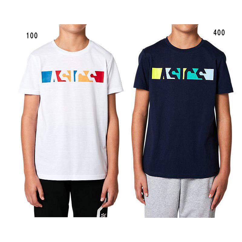 楽天市場 アシックス ｔシャツ Kids グラフィックショートスリーブトップ 34a0 ジュニア 19aw トレーニング スポーツ ゆうパケット メール便 対応 半袖 子供用 チトセスポーツ楽天市場店