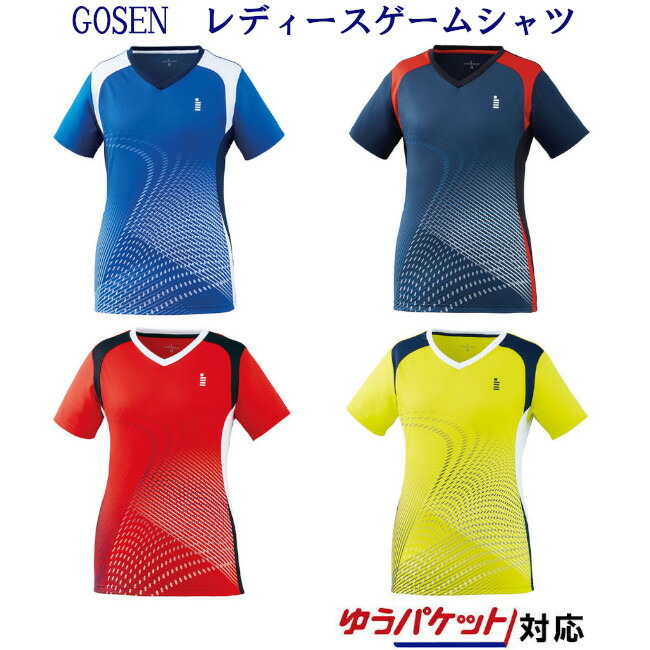 楽天市場】ゴーセン ゲームシャツ T1943 レディース 2019AW