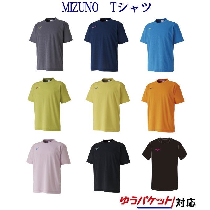 楽天市場 ミズノ ｔシャツ 62ja9z51 メンズ ユニセックス 19aw バドミントン テニス ソフトテニス ゆうパケット メール便 対応 半袖 チトセスポーツ楽天市場店