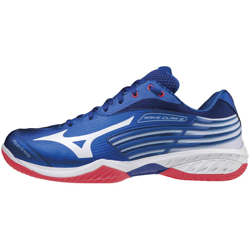 Mizuno ユニセックス バドミントン 靴 男女兼用 ミズノ バドミントンシューズ Special ウエーブクロー 2 Edition Special Edition ブルー ホワイト ピンク 71ga ユニセックス 21aw チトセスポーツ店