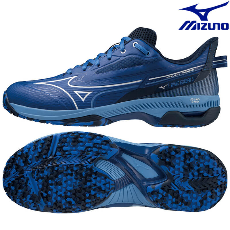 Mizuno テニスシューズWave Exceed4OC 青27.0cm Amazon.com | Mizuno Wave Exceed 4 OC Tennis Shoes - blue