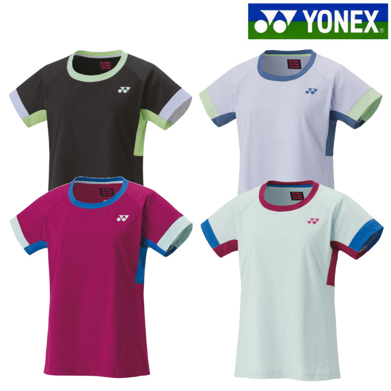ヨネックス バドミントン シャツ 2枚セット YONEX ヨネックス ゲームシャツ 20808 レディース 2024AW