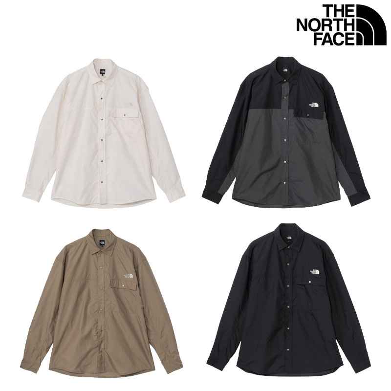 THE NORTH FACE ザ・ノース・フェイス ロングスリーブヌプシシャツ NR12552 ユニセックス 2025SS メール便対応 ノースフェイス