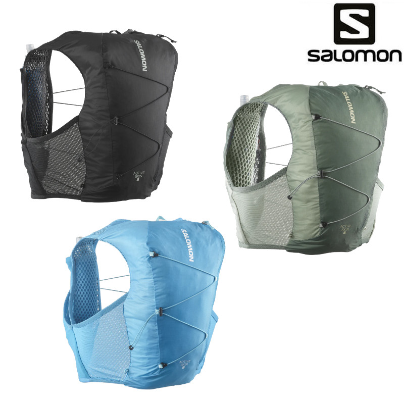 サロモン SALOMON アクティブスキン 4 （フラスク付）4L Mサイズ 楽天市場】サロモン アクティブ スキン 4(フラスク付き) ACTIVE SKIN4