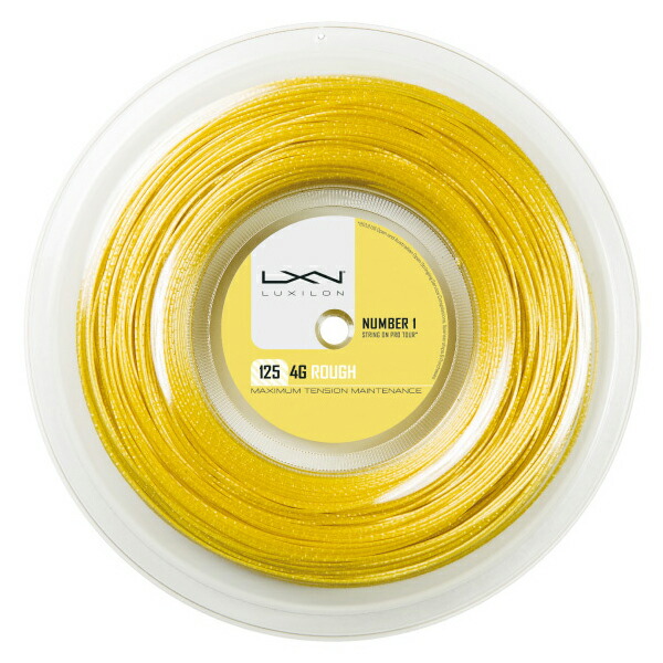 ウイルソン 4G ROUGH 125 REEL フォー・ジー・ラフ・125（REEL） WRZ990144 硬式テニス テニスガット ストリング ロール
