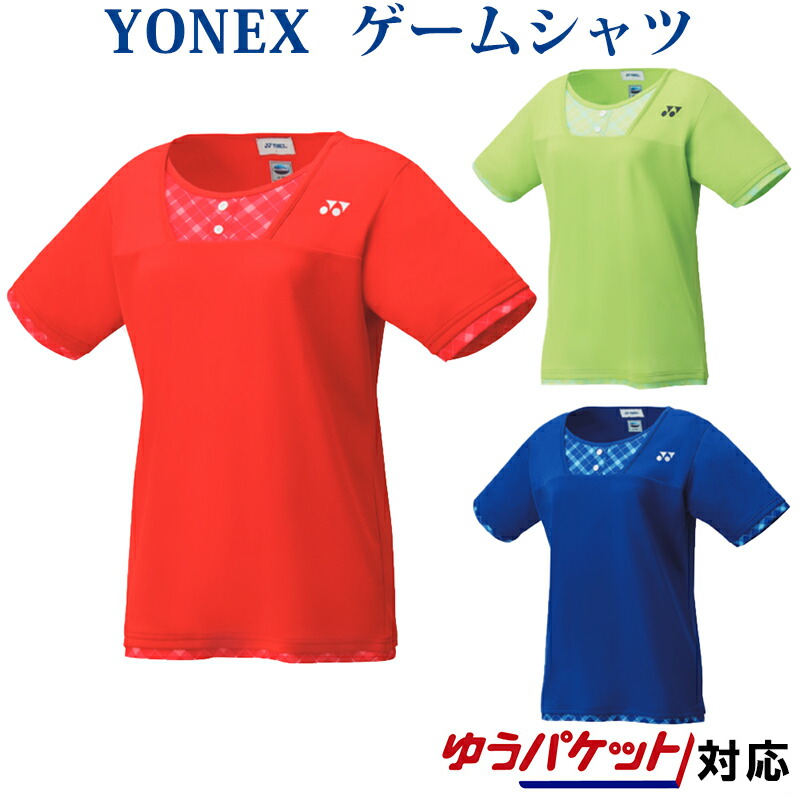 YONEX ゲームウェア 楽天市場】YONEX 20497 ウィメンズゲームシャツ ウェア(レディース