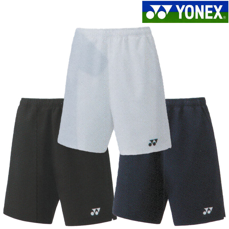 YONEX ユニセックス ハーフパンツ 15160 ホワイト Lサイズ