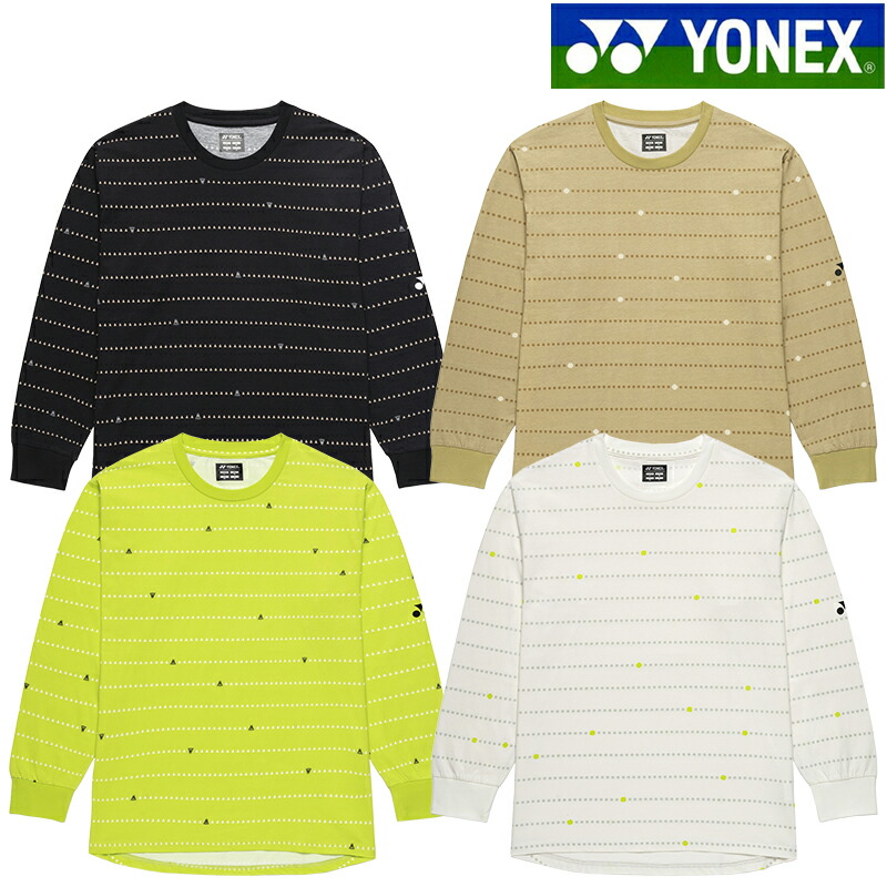 ヨネックス ロングスリーブTシャツ 16842 ユニセックス 2026SS バドミントン テニス ソフトテニス メール便対応