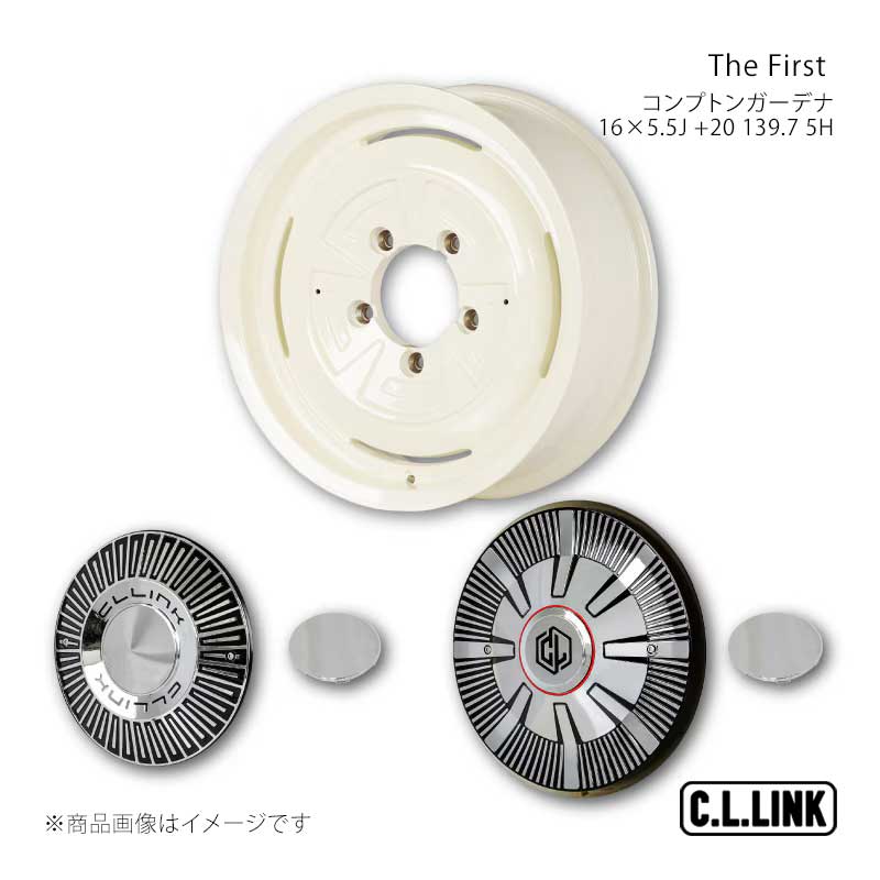 C.L.LINK シーエルリンク The First コンプトンガーデナ 16&times;5.5J +20 139.7 5H ヴィンテージホワイト TF165513975CTGDVW｜千歳交易 店