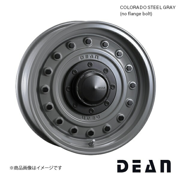 ディーン コロラド 16インチ 5穴 5H 150 6.5J +25 ランドクルーザー ランクル 100系 ホイール 5本 スチールグレー COLORADO DEAN|千歳交易 店