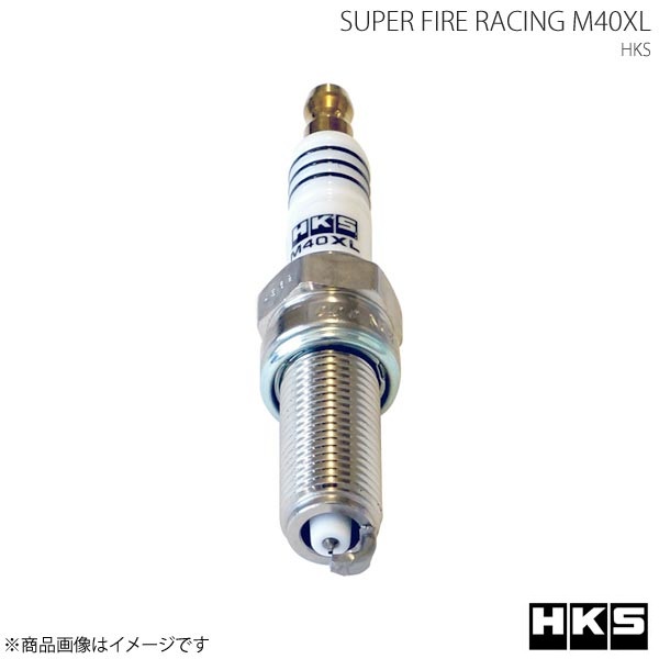 HKS エッチ・ケー・エス SUPER FIRE RACING M40XL 4本セット アコード i-VTEC CU2 K24A 08/12~ XLタイプ NGK8番相当 プラグ 50003-M40XL×4|千歳交易 店