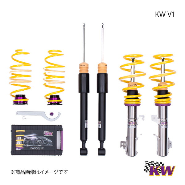 KW車高調サスペンションキット（ジャンク）オーバーホール用 ＶＷ 楽天市場】KW カーヴェー V1 車高調整式サスペンションキット BMW 4