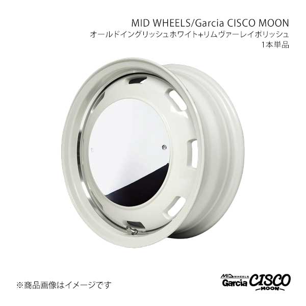 MID WHEELS/Garcia CISCO MOON アルト HA24S/V アルミホイール1本【14×4.5J 4-100 INSET45 WHV】Y26C44543345WH2N 16,472円