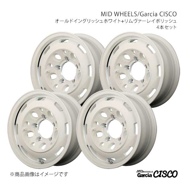 MID WHEELS/Garcia CISCO ランドクルーザープラド 150系 2017/9～2024/4 アルミホイール4本セット【17×8.0J 6-139.7 INSET20 WHV】Y2607806D320WH20×4