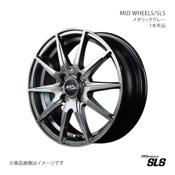 MID WHEELS/SLS ミラージュ A03A アルミホイール1本【16×6.0J 4-100 INSET42 MGR】V998660433420A00