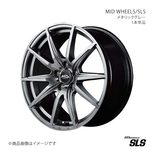 MID WHEELS/SLS アルミホイール1本【18×7.0J 5-114.3 INSET55 MGR】MID WHEELS/SLS V998870573480A00×1