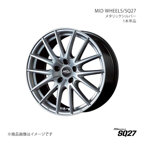 MID WHEELS/SQ27 アルミホイール1本【15×6.0J 5-114.3 INSET45 MSI】MID WHEELS/SQ27 M826560573450100×1