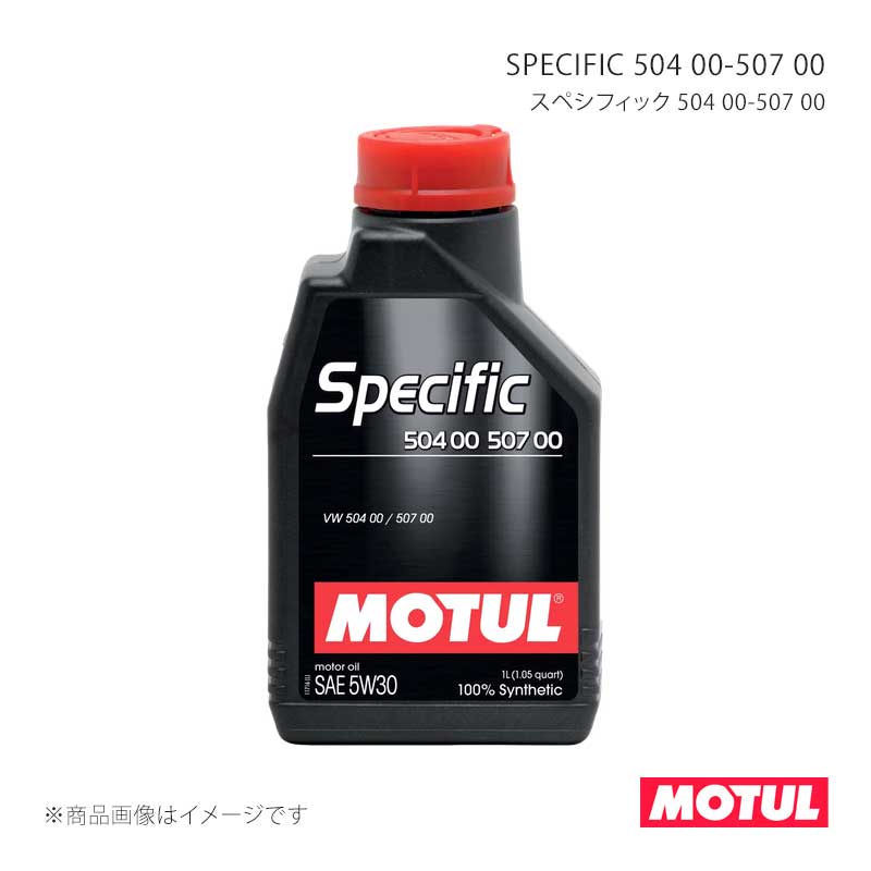 MOTUL モチュール 自動車用エンジンオイル SPECIFIC 504 00-507 00(スペシフィック 504 00-507 00) 1L×12本 110577×12|千歳交易 店